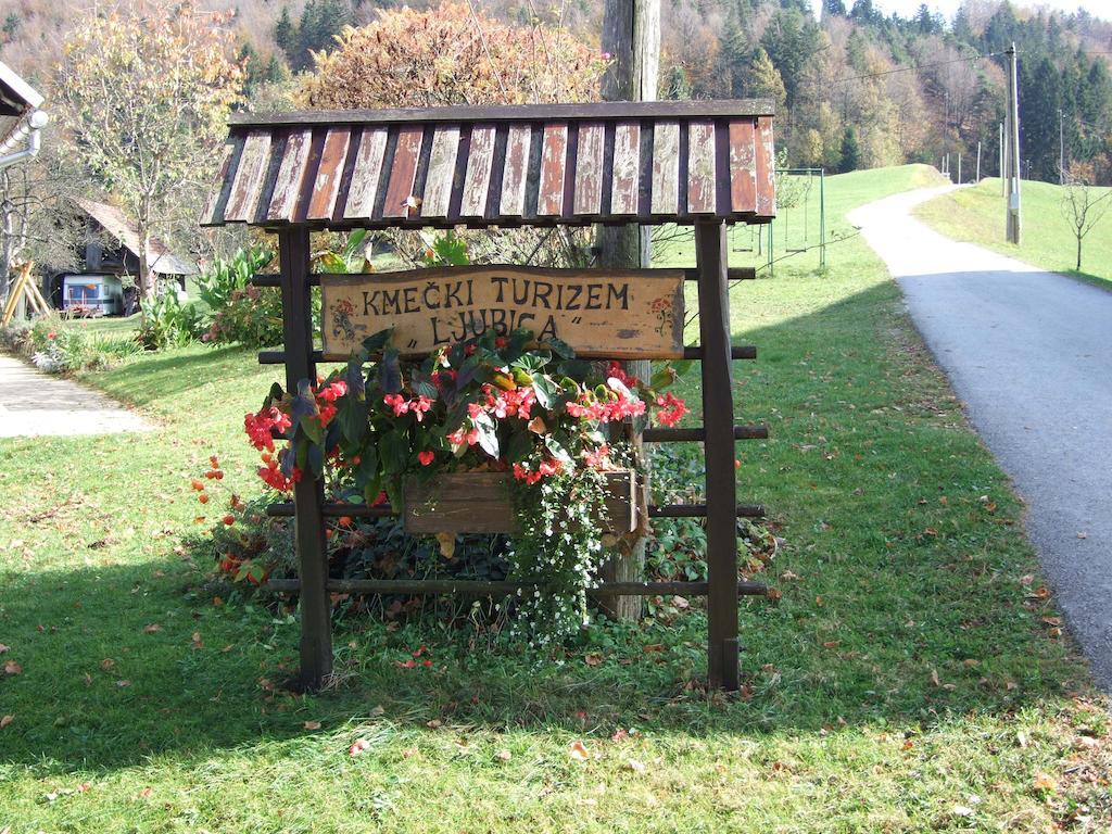 Вилла Tourist Farm Ljubica Поляне-над-Шкофьё-Локо Экстерьер фото